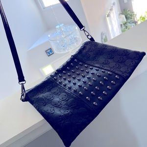 Skull studded crossbody